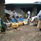 Auf dem Markt in Addis Abeba