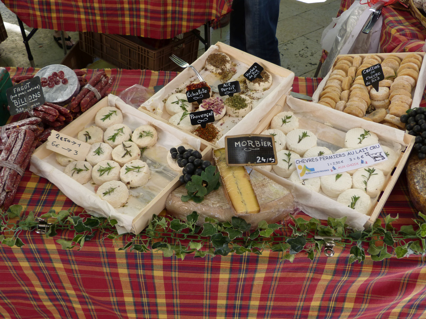 Auf dem Markt in Aix-en-Provence