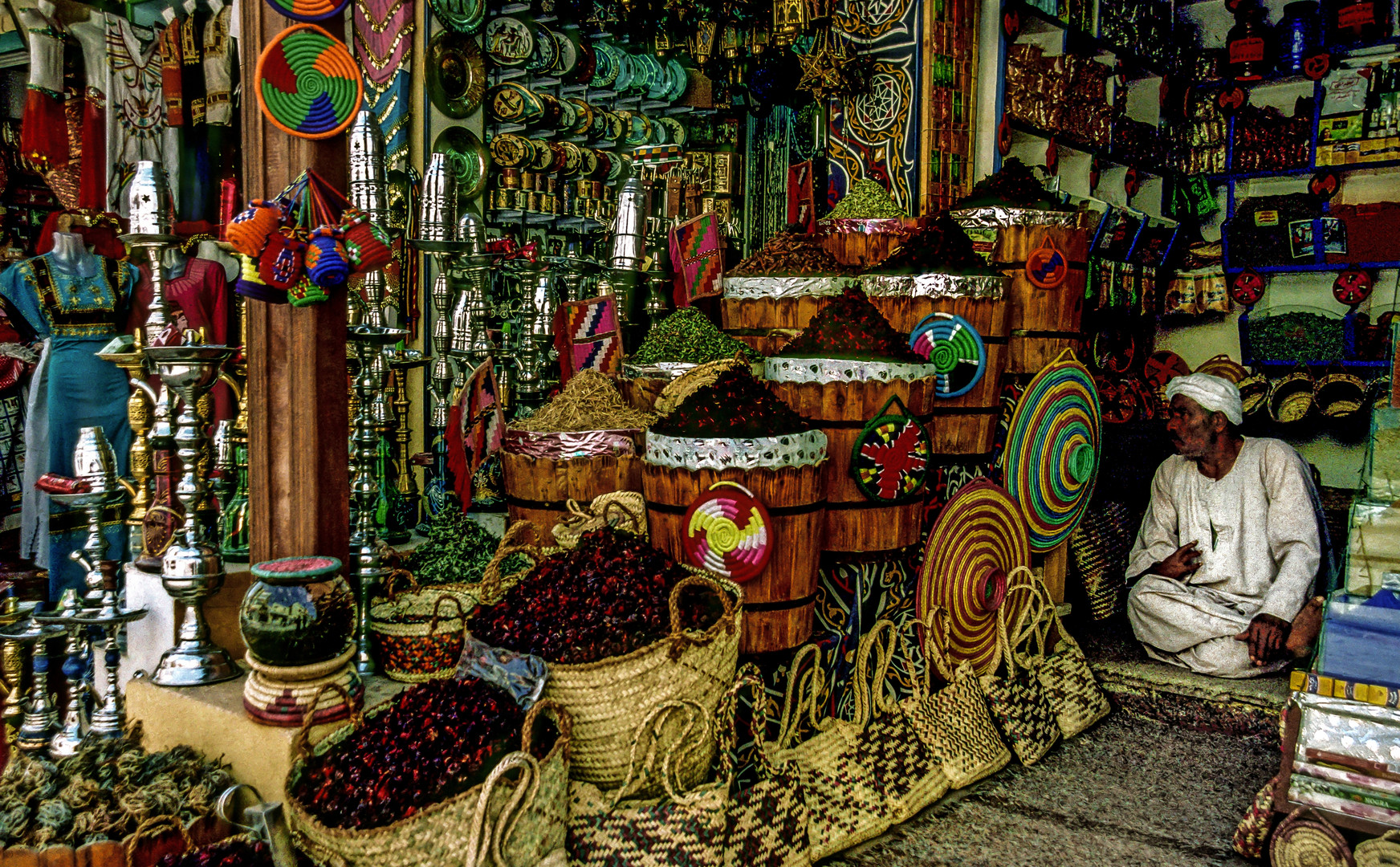 Auf Dem Markt in Assuan