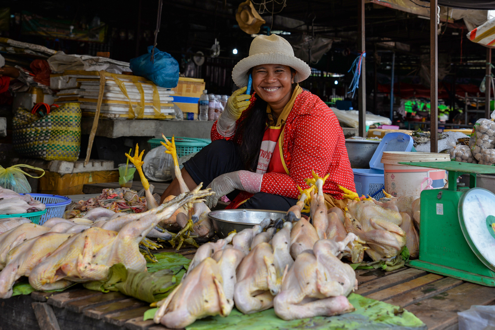 Auf dem Markt in Battambang 01