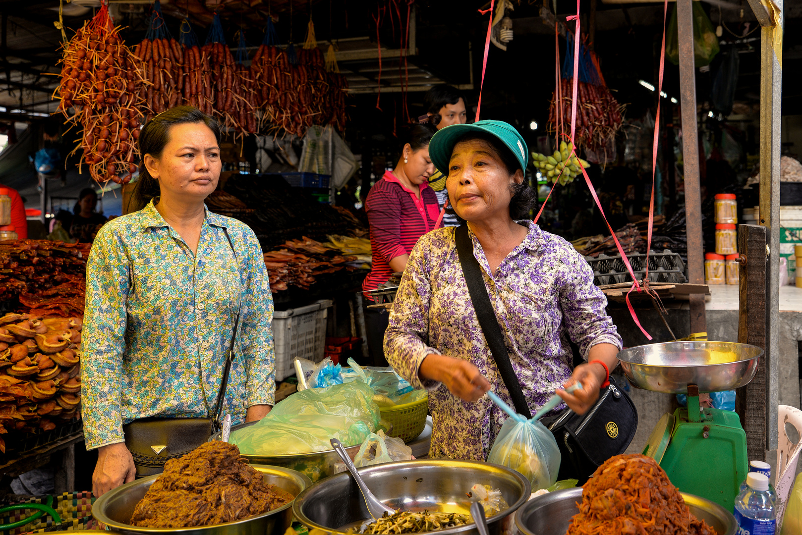 Auf dem Markt in Battambang 04