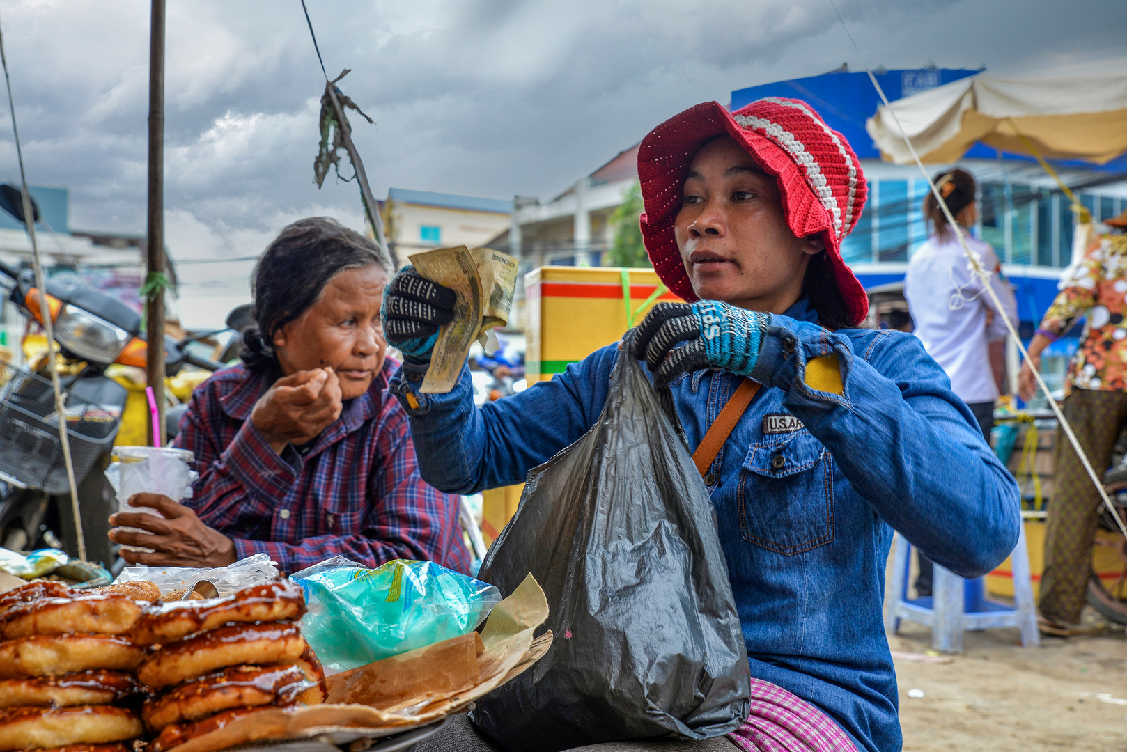 Auf dem Markt in Battambang 08