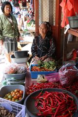 Auf dem Markt in Blitar