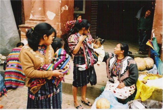 Auf dem Markt in Chichicastenango