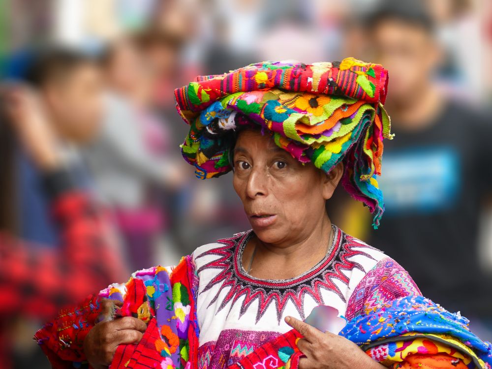 Auf dem Markt in Chichicastenango