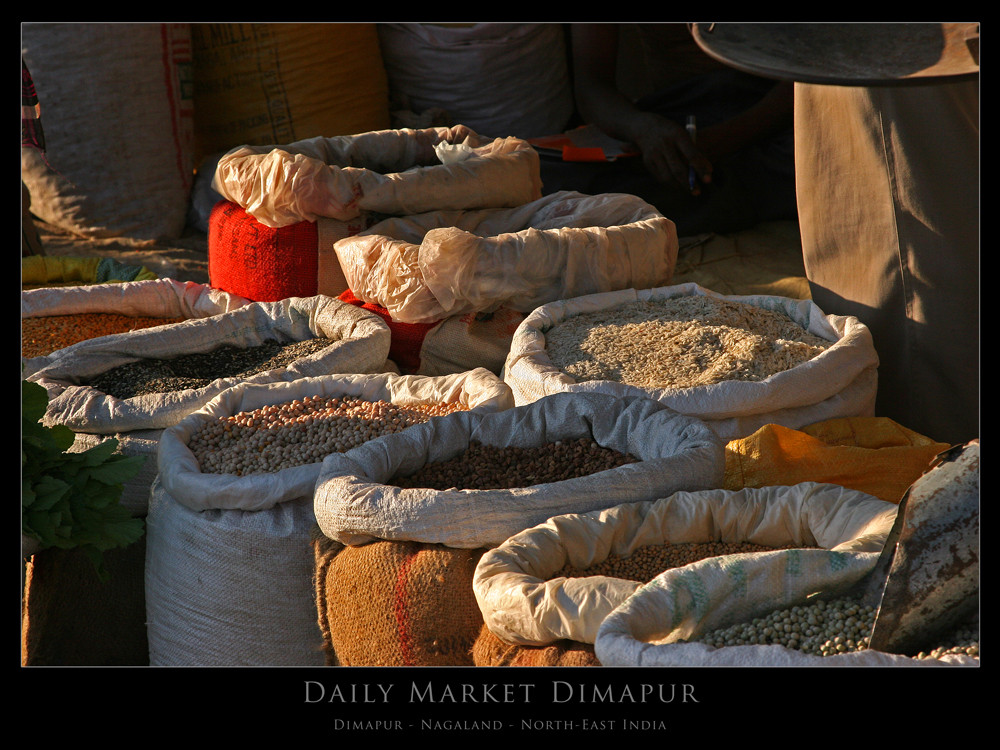 Auf dem Markt in Dimapur