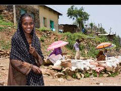 Auf dem Markt in Gondar