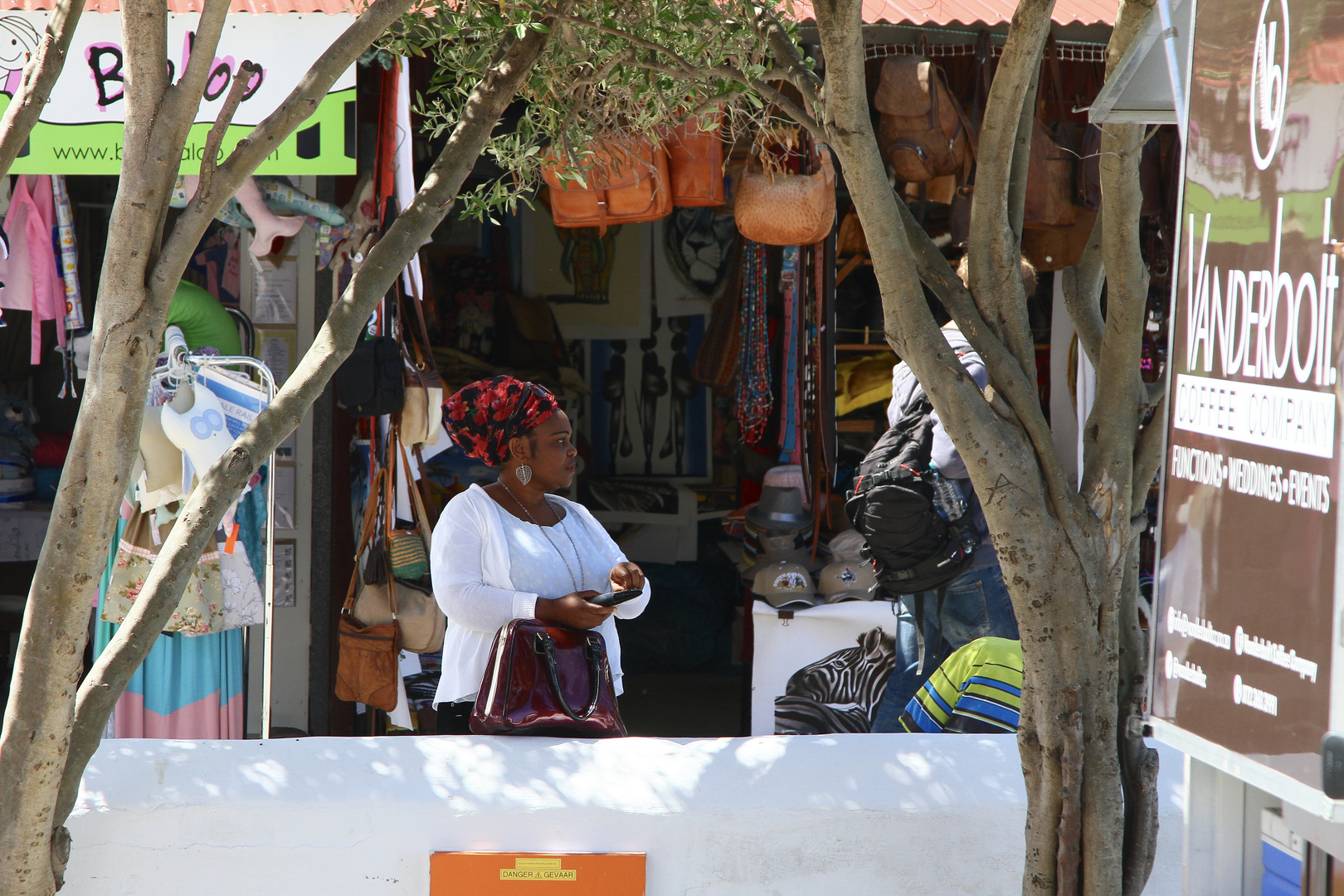 Auf dem Markt in Hermanus, Südafrika