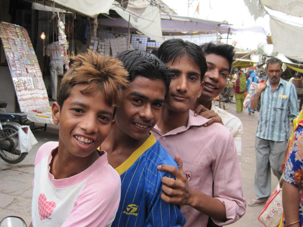 Auf dem Markt in Jaipur