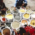 Auf dem Markt in Kathmandu