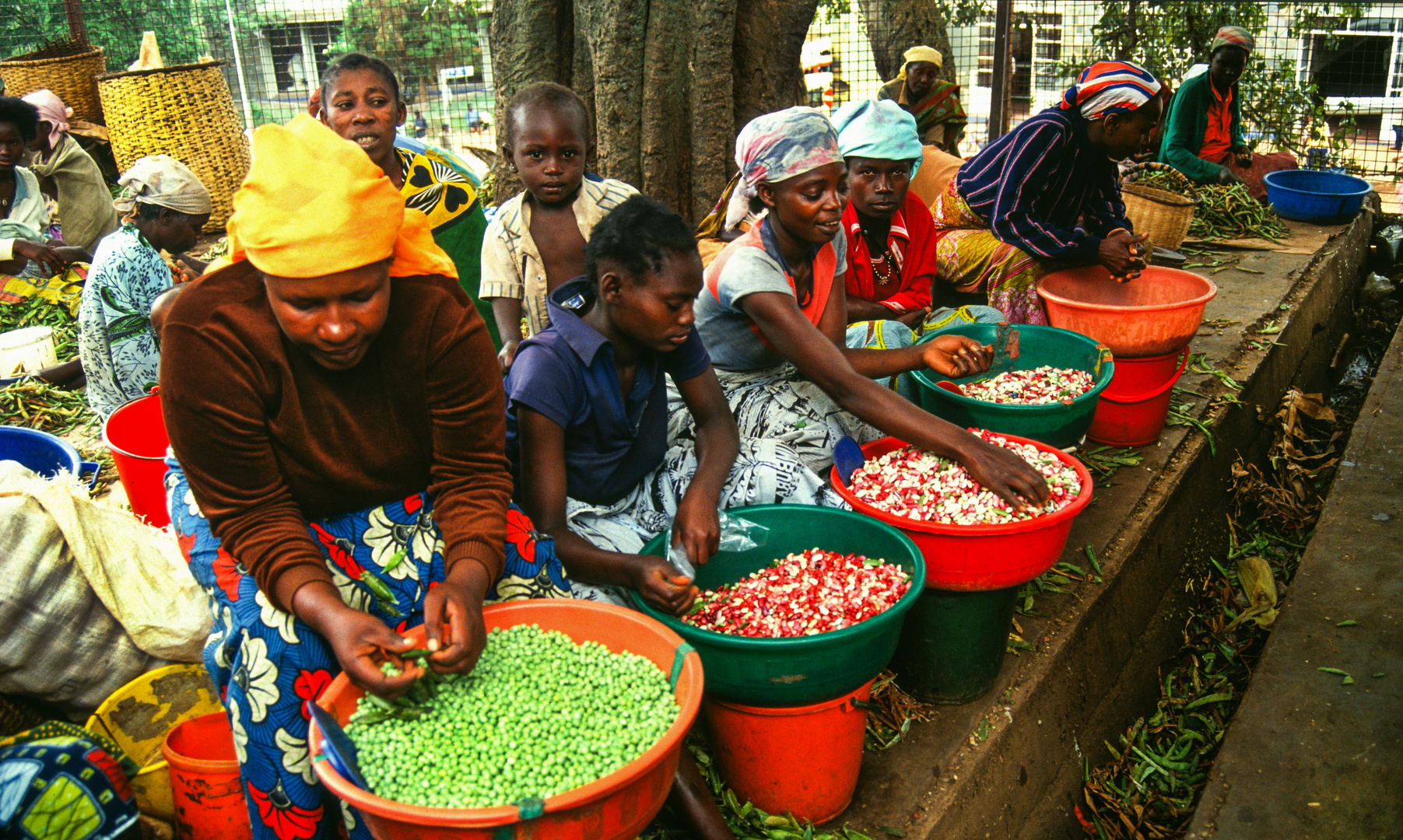 Auf dem Markt in Kigali