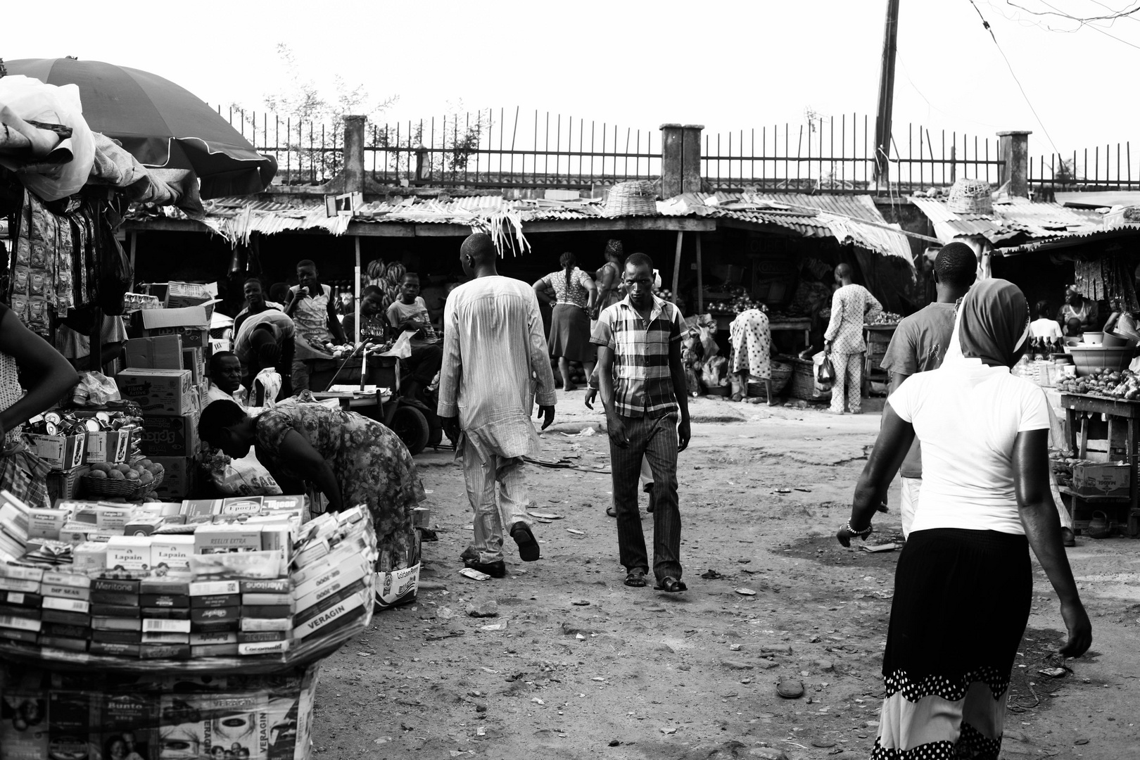 Auf dem Markt in Lagos