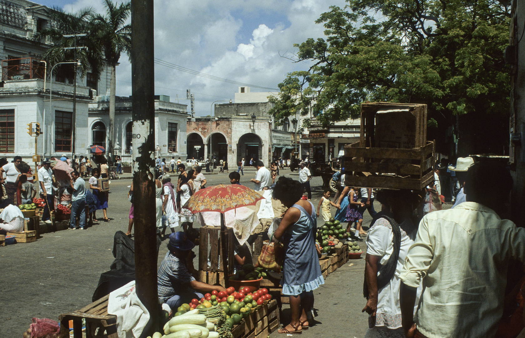 Auf dem Markt in Merida