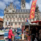 auf dem Markt  in Middelburg