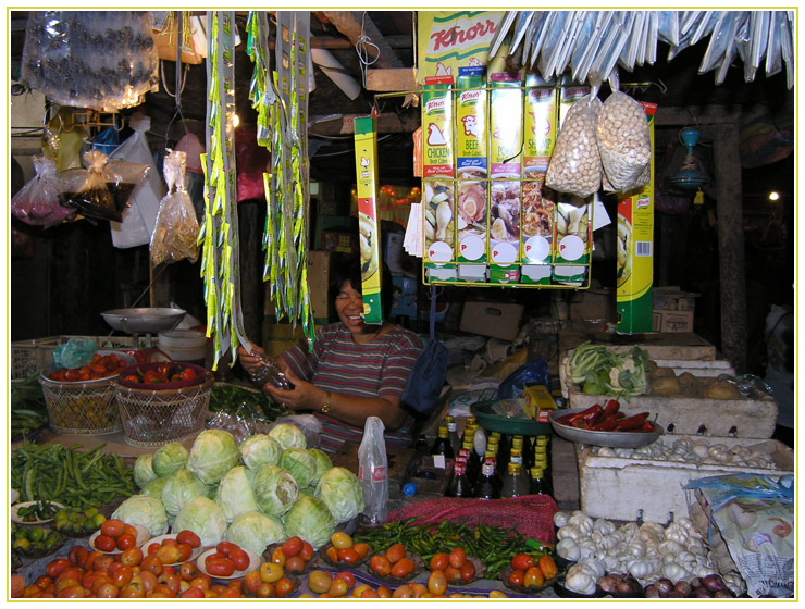 Auf dem Markt in Pilar