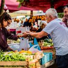 Auf dem Markt in Pula