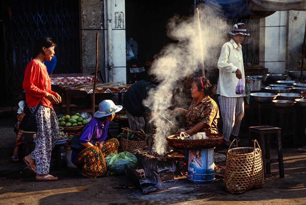 Auf dem Markt in Siem Reap