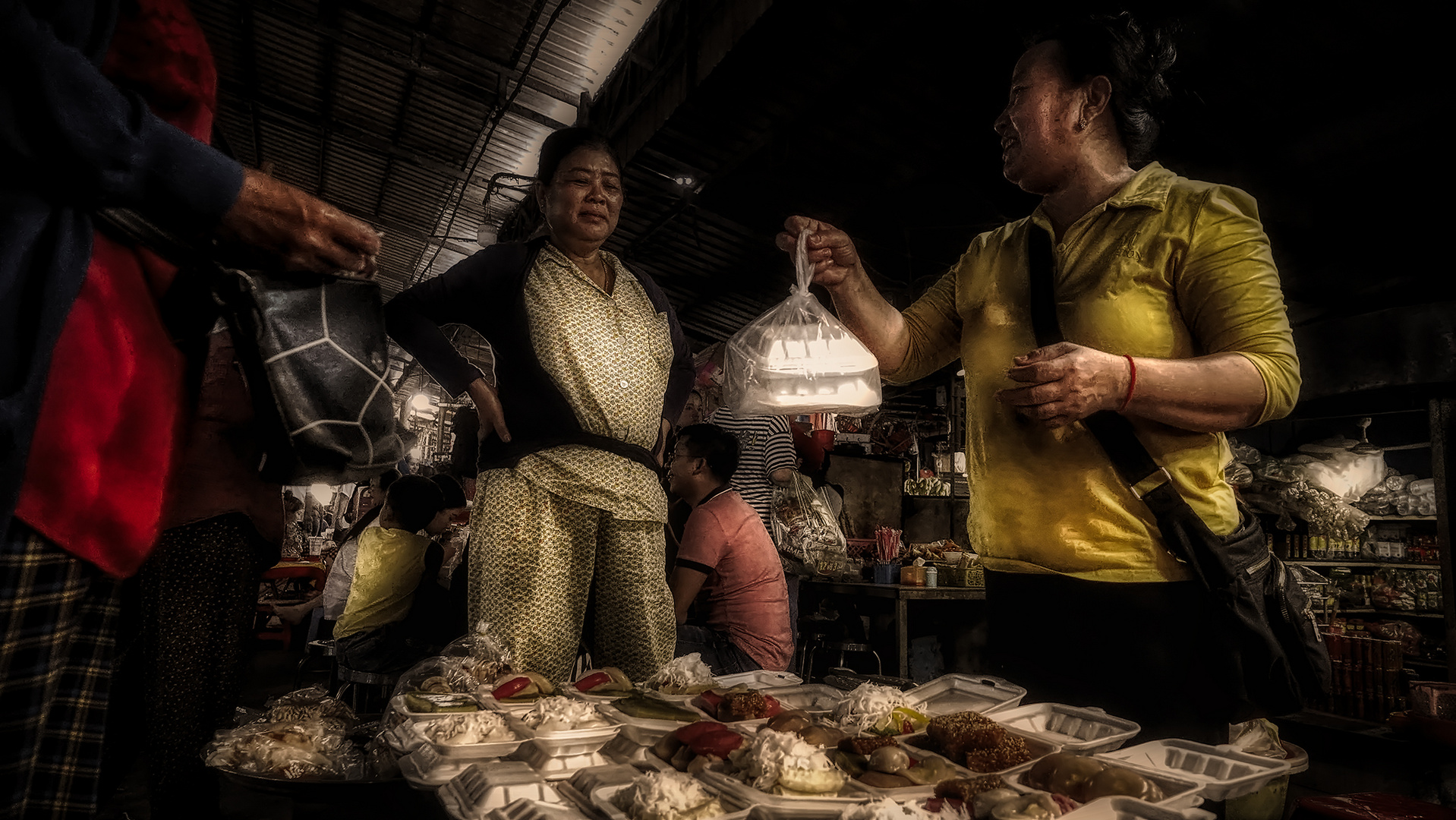 Auf dem Markt in Sihanoukville, Kambodscha (VIII)