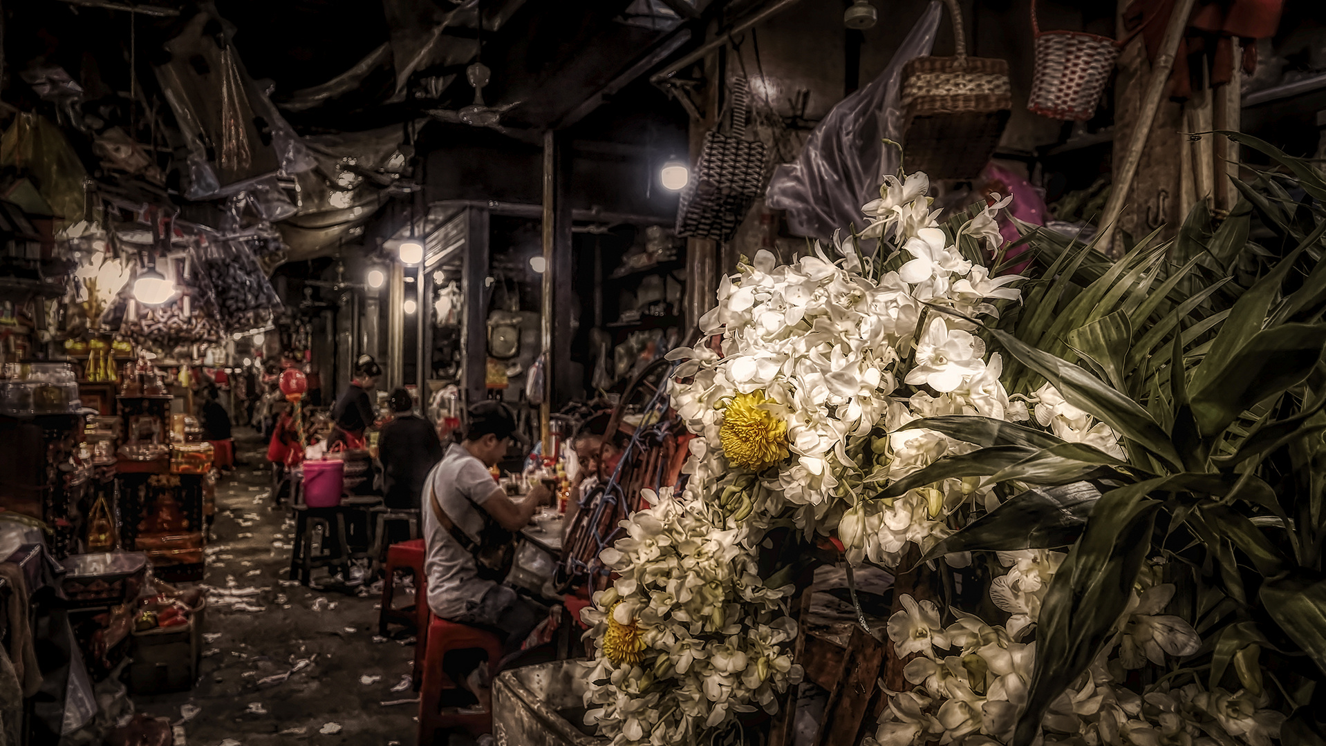 Auf dem Markt in Sihanoukville, Kambodscha (X)