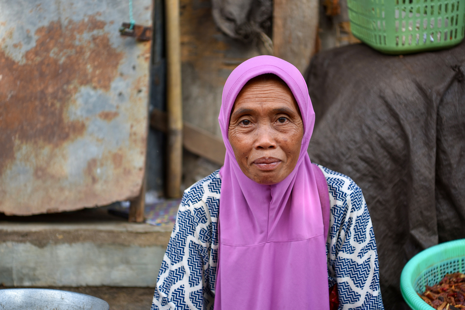 Auf dem Markt in Tanjung 11