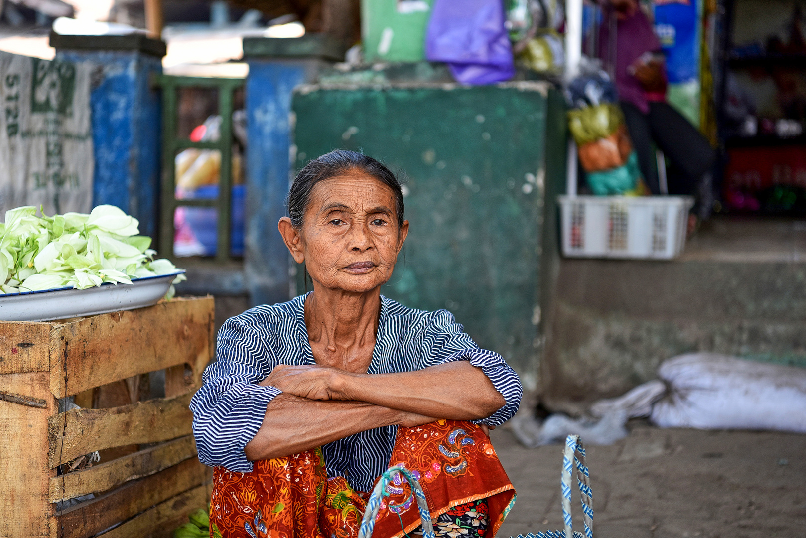 Auf dem Markt in Tanjung 13