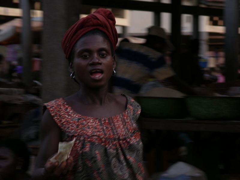 Auf dem Markt in Tsévié, Togo