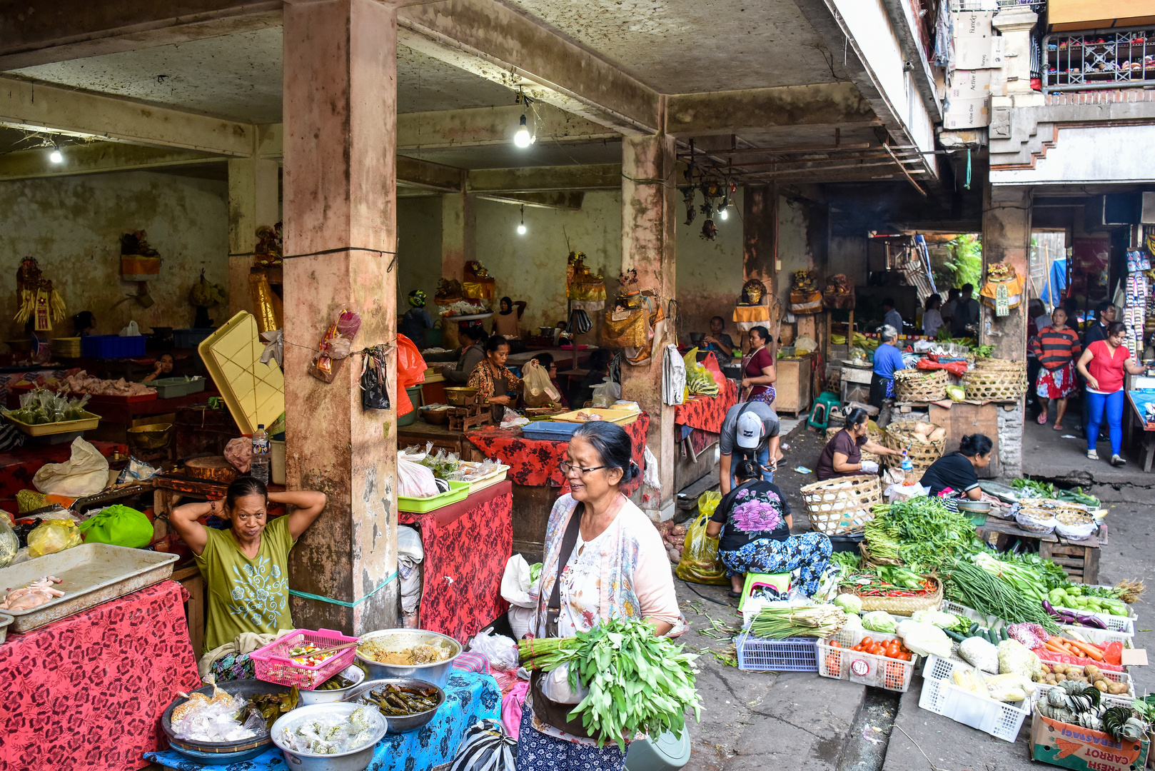 Auf dem Markt in Ubud