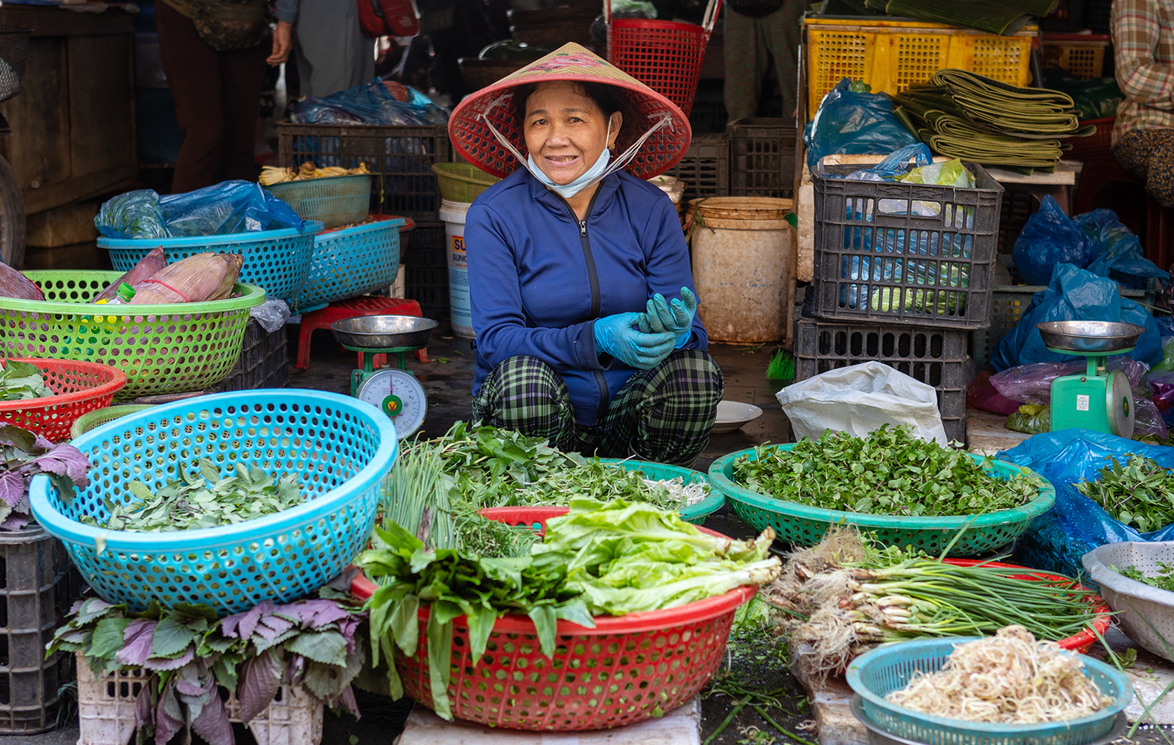 Auf dem Markt von Hoi An