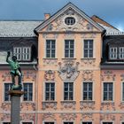 Auf dem Markt von Schneeberg