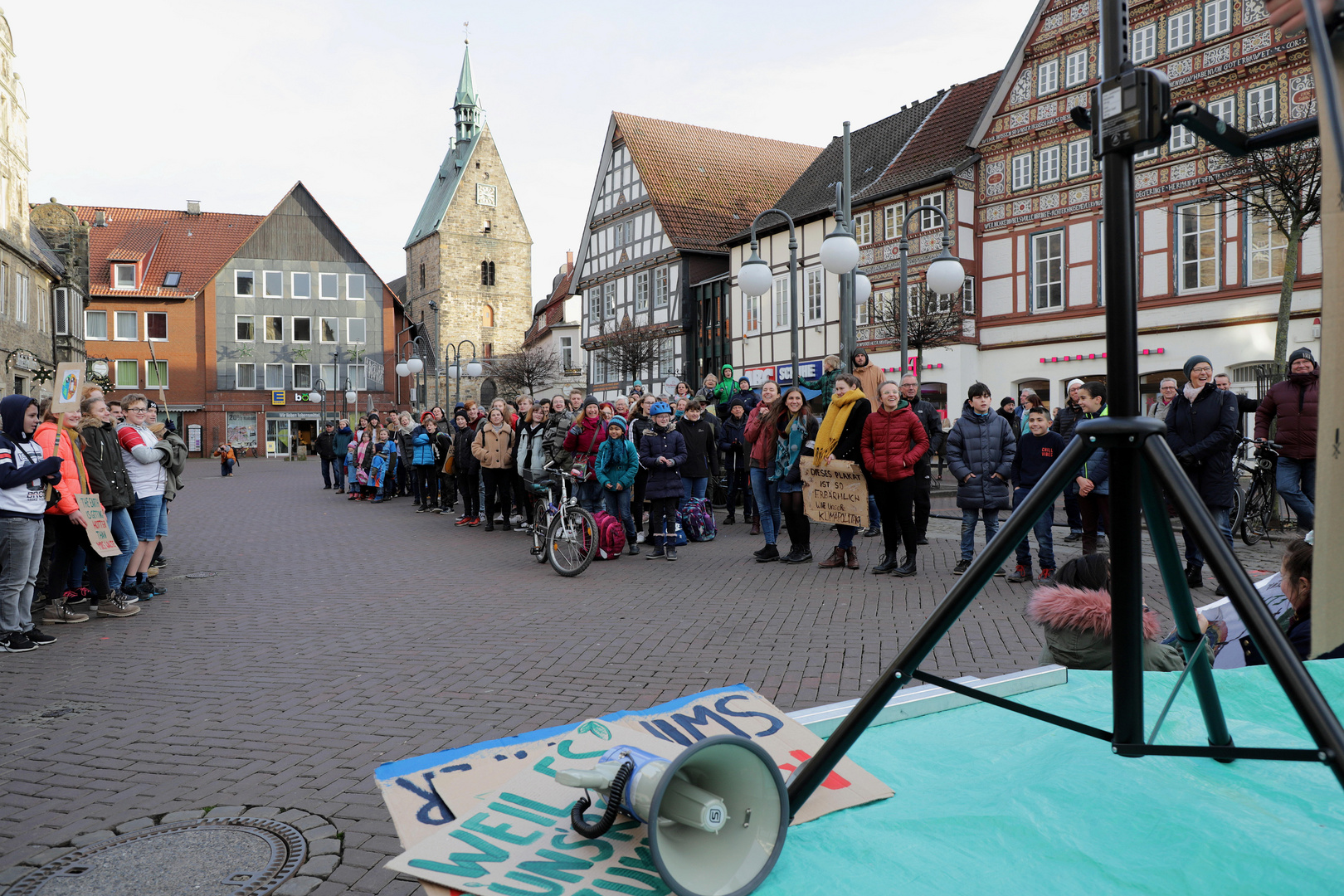 auf dem marktplatz