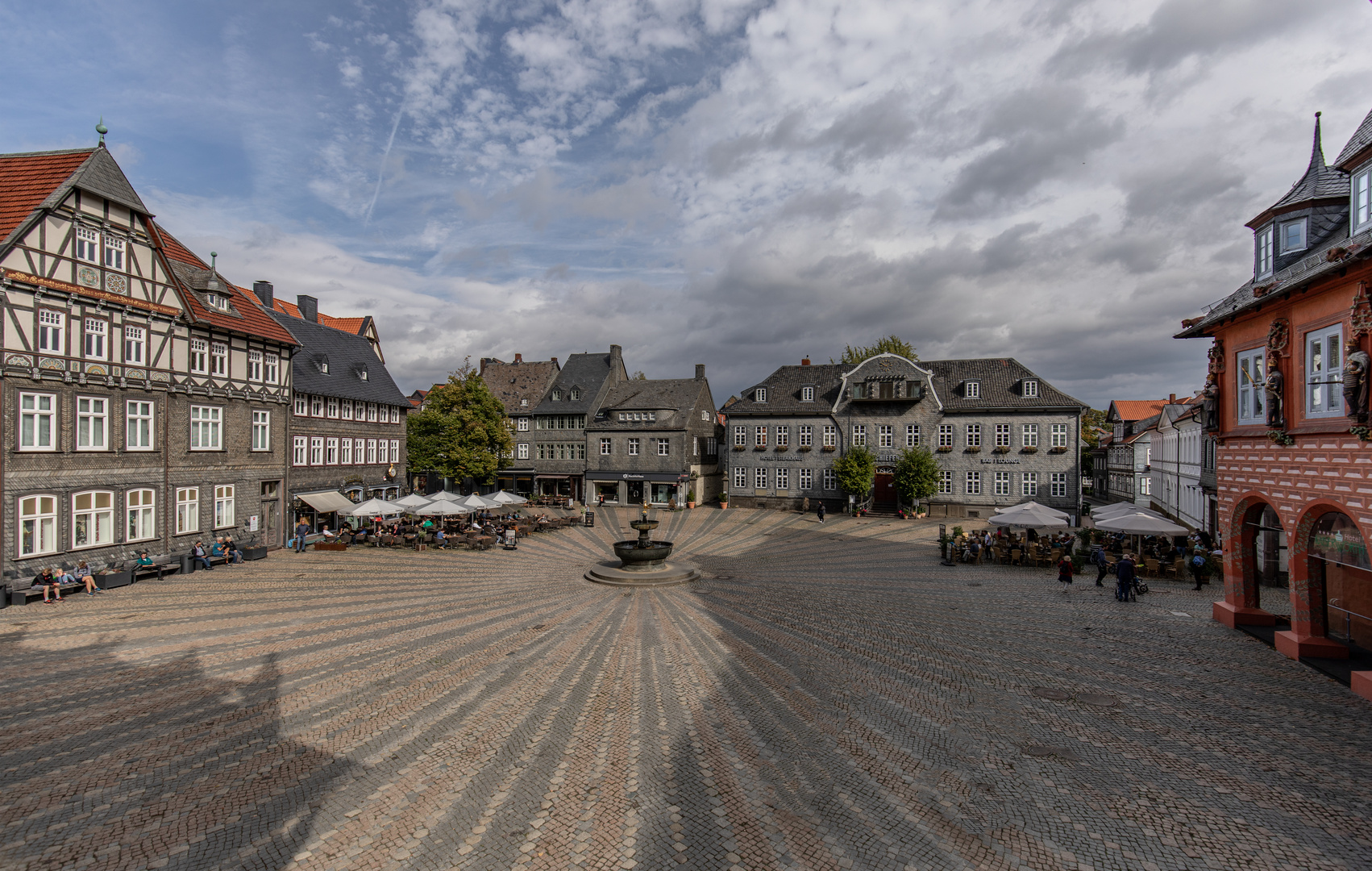 Auf dem Marktplatz