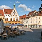 Auf dem Marktplatz ...