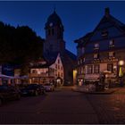 Auf dem Marktplatz von Monschau