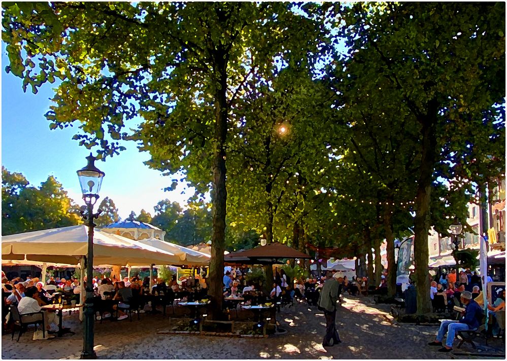 Auf dem Marktplatz von Roermond