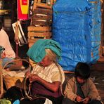 Auf dem Maya Markt in San Cristobal