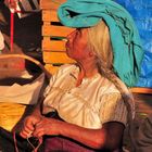 Auf dem Maya Markt in San Cristobal- eine stolze Frau