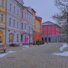 auf dem Meininger Marktplatz