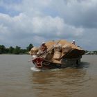 Auf dem Mekong