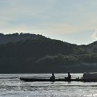 Auf dem  Mekong