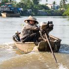 Auf dem Mekong