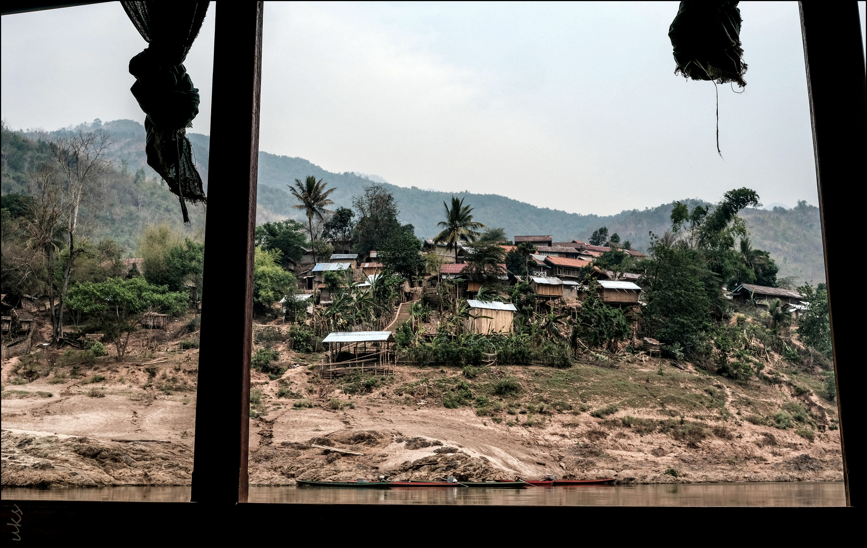 Auf dem Mekong im Norden von Laos