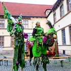 Auf dem Mittelaltermarkt Schloss Strünkede in Herne