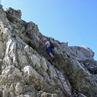 Auf dem Mittenwalder Klettersteig