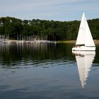 Auf dem Möhnesee...