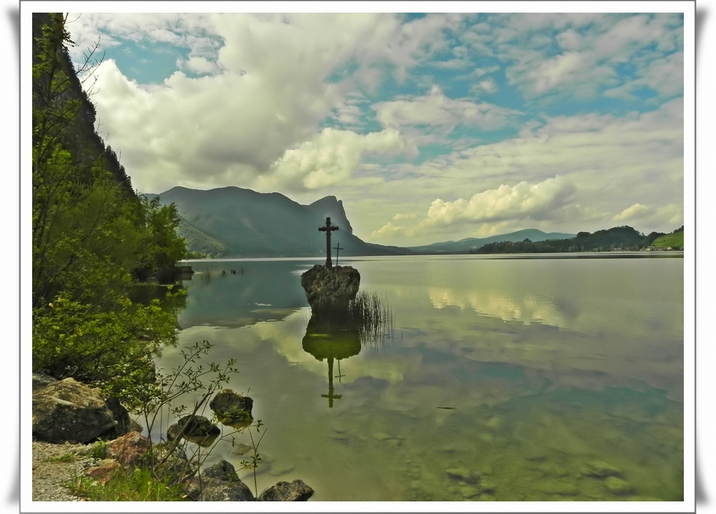 Auf dem Mondsee