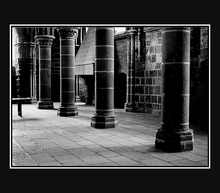 Auf dem Mont Saint Michel