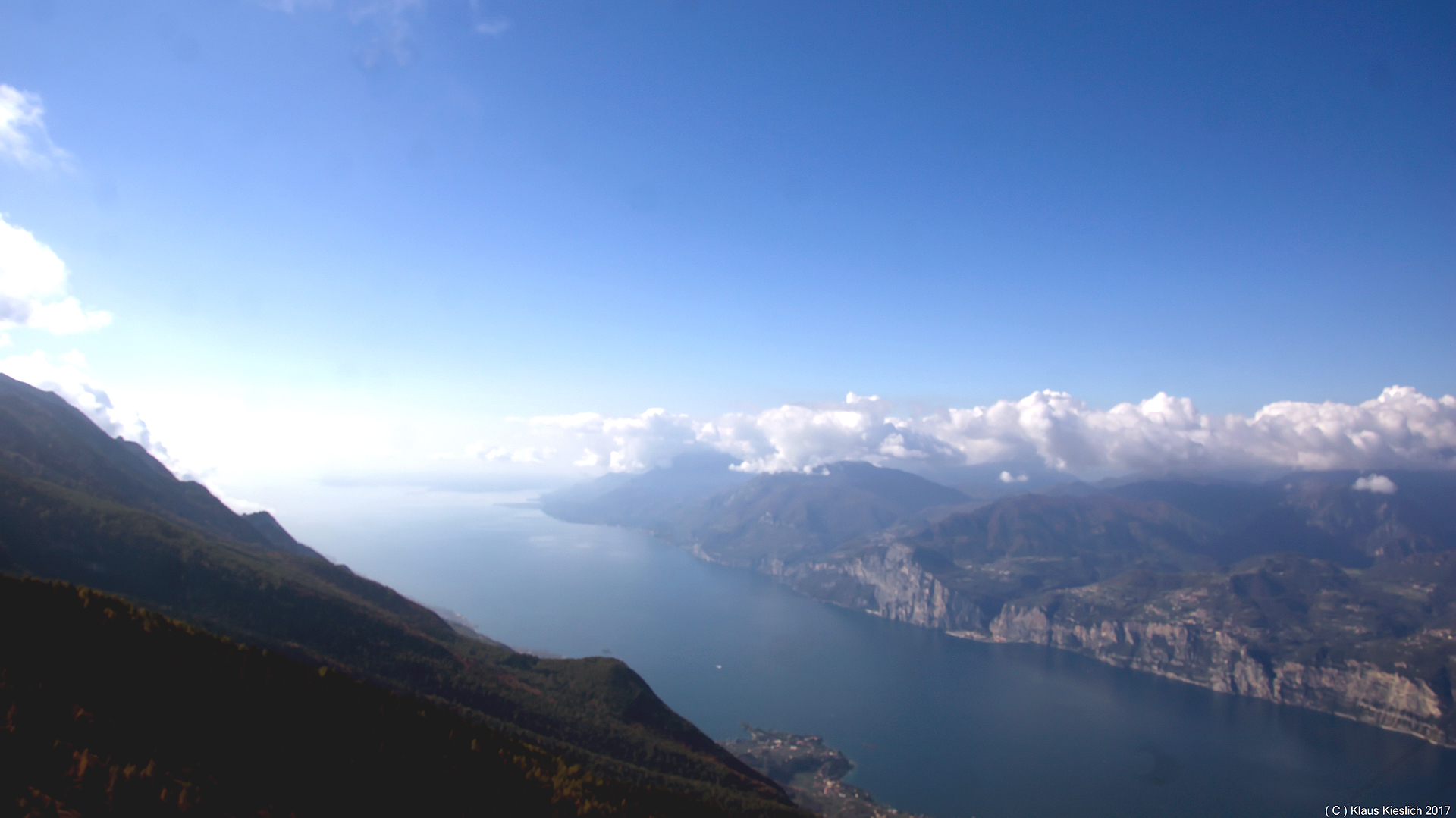 Auf dem Monte Baldo....Blick Richtung Süden