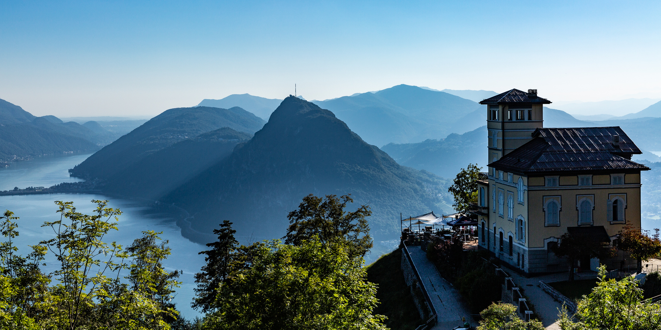 Auf dem Monte Brè