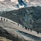 Auf dem Morteratschgletscher