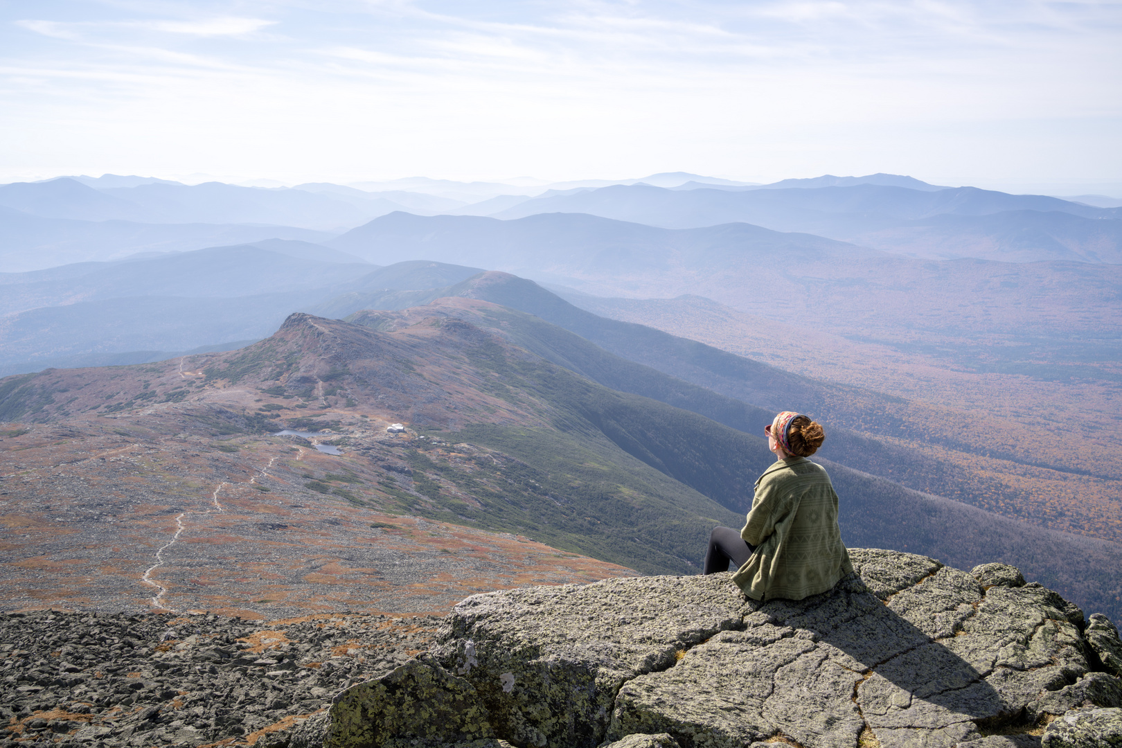 Auf dem Mount Washington